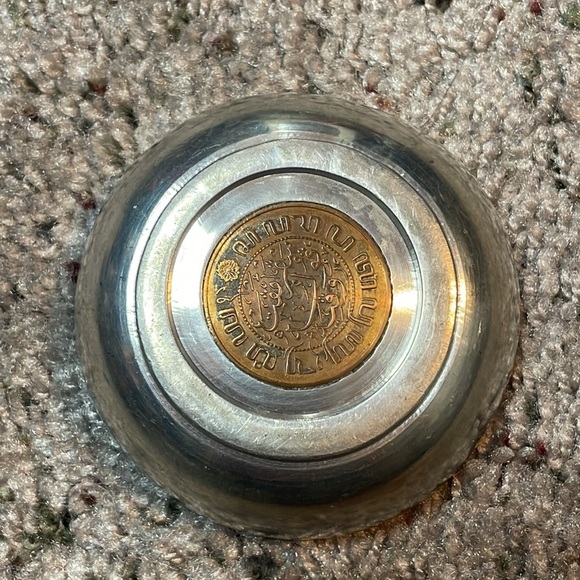 Vintage NEDERLANDSCH INDIE 1945 ...2 1/2‎ CENT SMALL BOWL - Picture 3 of 4